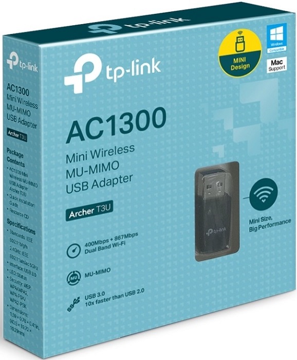 Адаптер WiFi USB TP-Link Archer T3U