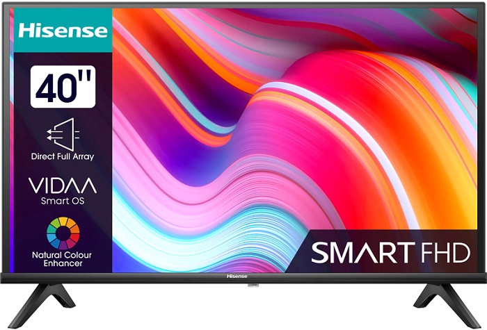 Телевизор 40" Hisense 40A4K; Direct LED;