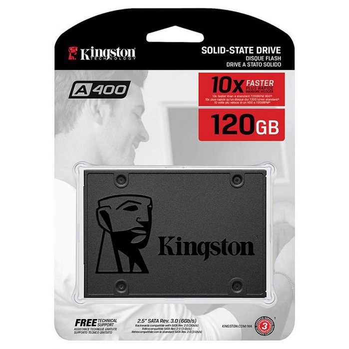 SSD-накопитель 2.5" 120Гб Kingston A400 (SA400S37/120G);