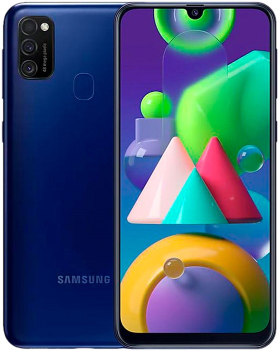 Смартфон Samsung Galaxy M21 4/64Гб Blue