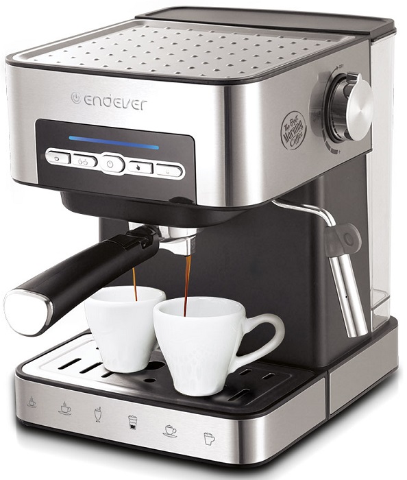 Кофеварка рожковая Endever Costa-1065; 850 Вт;