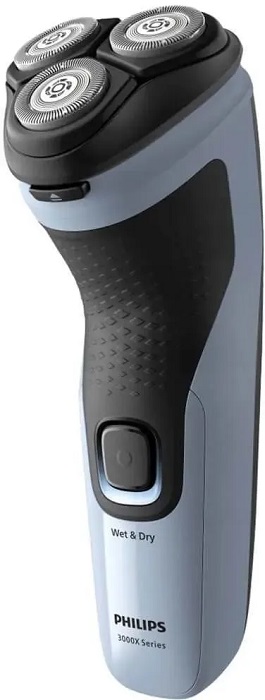 Электробритва роторная Philips X3003/00; 3 секции+триммер;