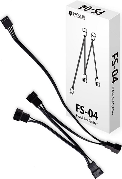 Разветвитель питания вентиляторов ID-Cooling FS-04 (ID-HUB-FS-04)