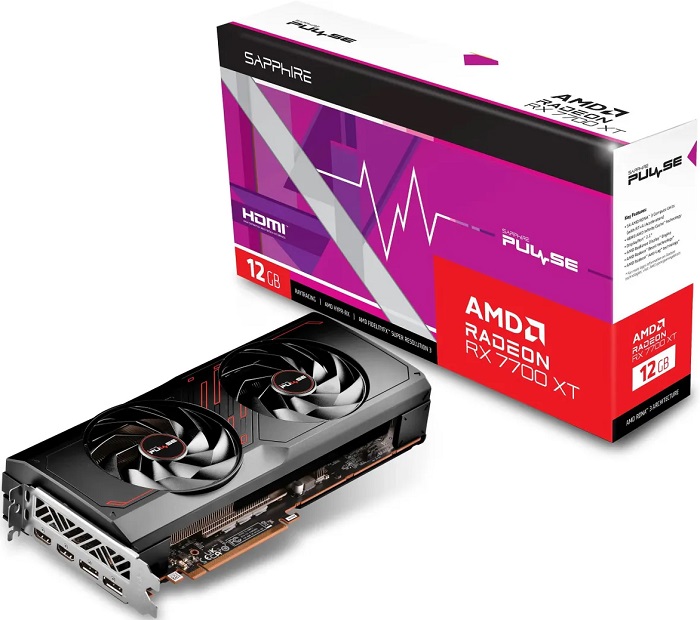 Видеокарта AMD Radeon RX 7700 XT