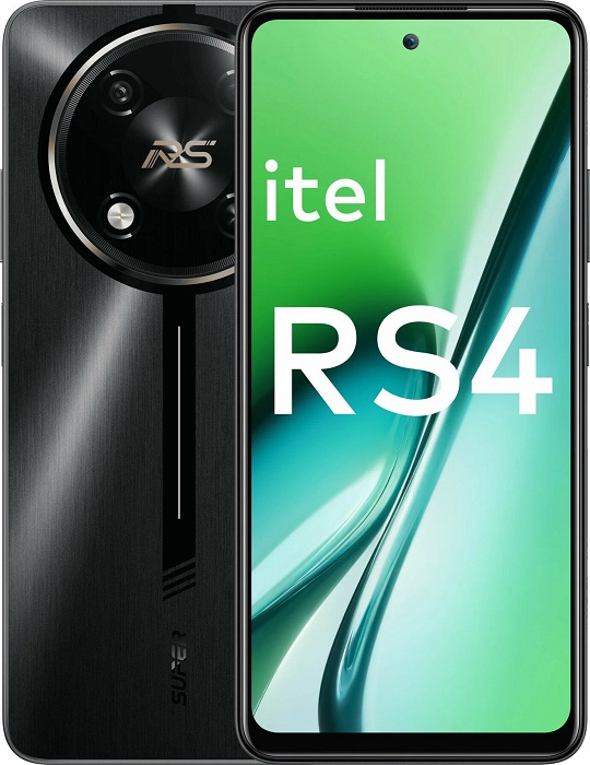 Смартфон iTel RS4 12/256 Black (S666LN);