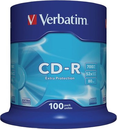 Диск CD-R Verbatim Extra Protection (43411);