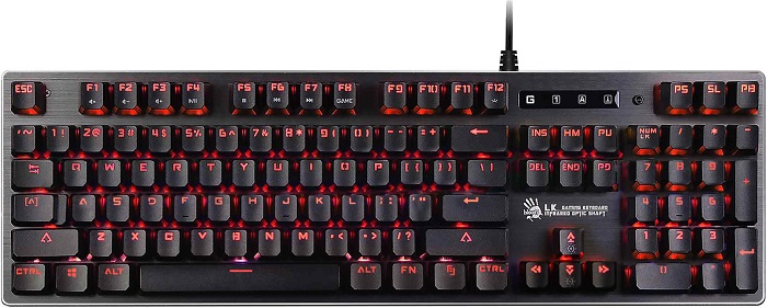 Клавиатура A4Tech Bloody B760; оптомеханическая; LK