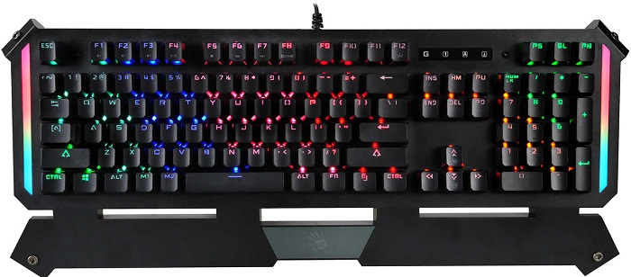 Клавиатура A4Tech Bloody B875N PR; оптомеханическая;