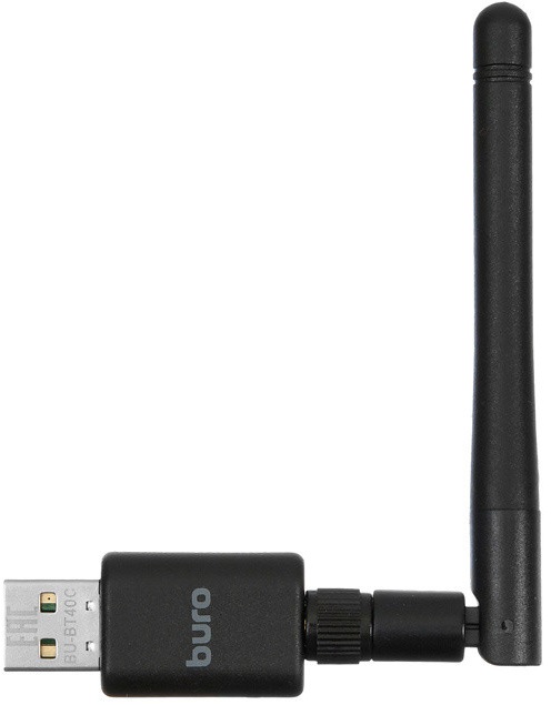 Адаптер Bluetooth USB Buro BU-BT40С; v.4.0;