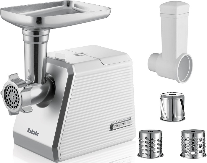 Мясорубка BBK MG2005; 250/2000 Вт; реверс;