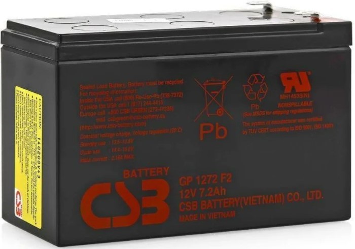 Аккумуляторная батарея для ИБП CSB Battery