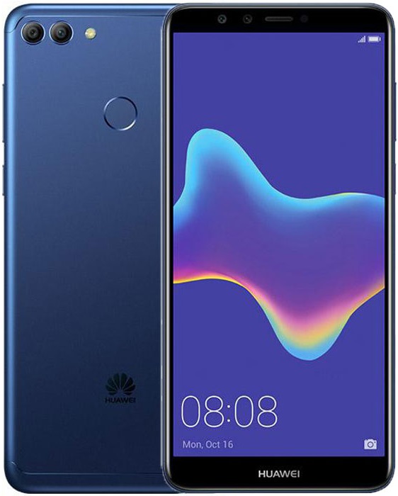 Смартфон Huawei Y9 2018 Blue (FLA-LX1);
