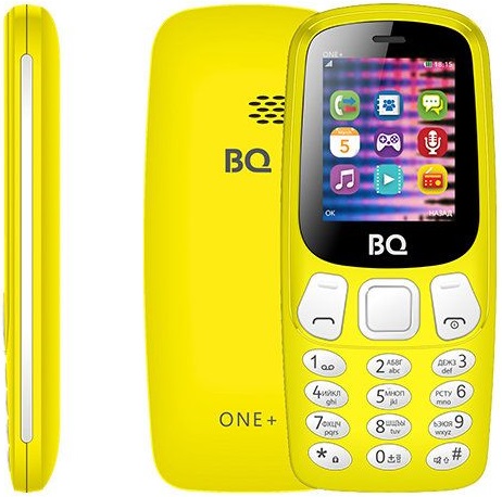 Мобильный телефон BQ One+ Yellow (BQ-1845);