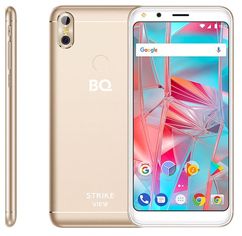 Смартфон BQ StrikeView 1/8Гб Gold (BQ-5301);