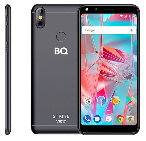 Смартфон BQ StrikeView 1/8Гб Black (BQ-5301);