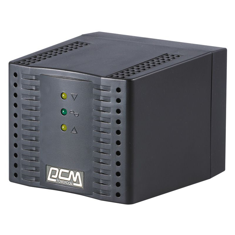 Стабилизатор 1200 ВА Powercom TCA-1200 Black;