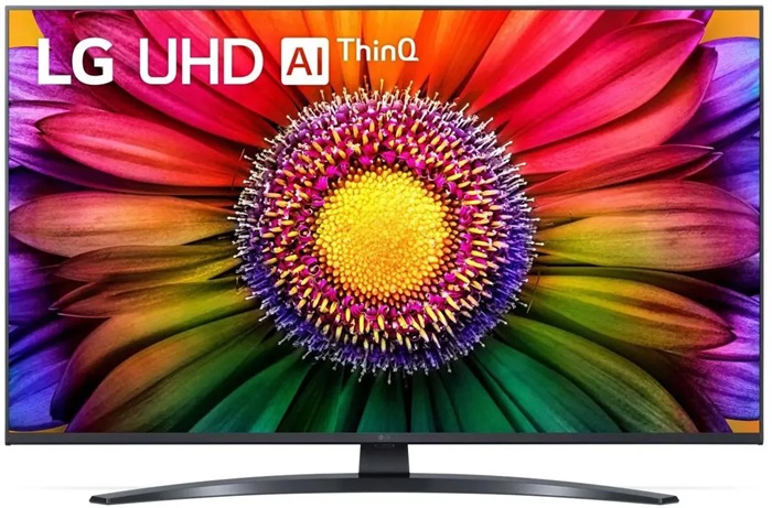 Телевизор 43" LG 43UR81009LK.ARUB; Direct LED;