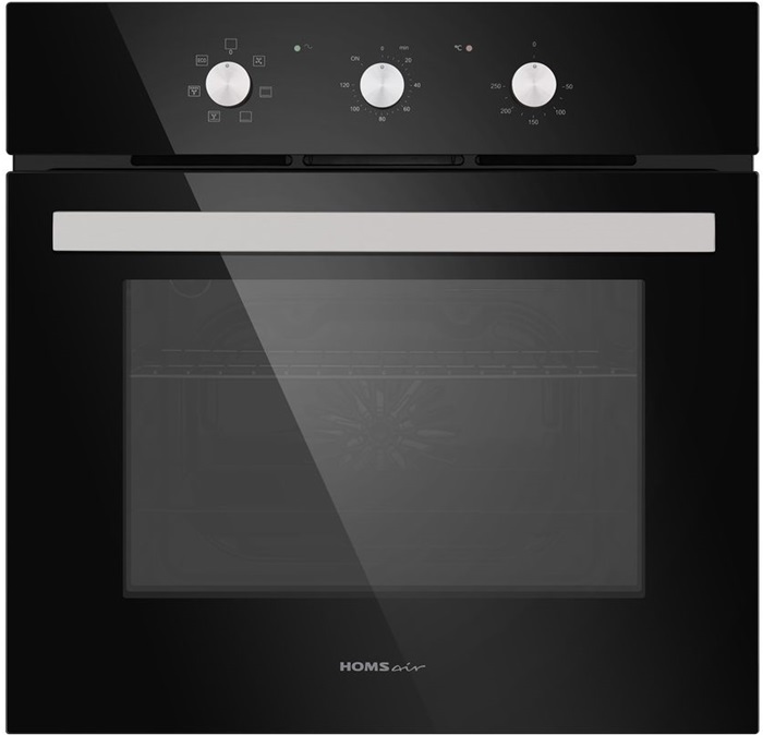 Духовой шкаф HOMSAir OEF657BK; 3300 Вт;