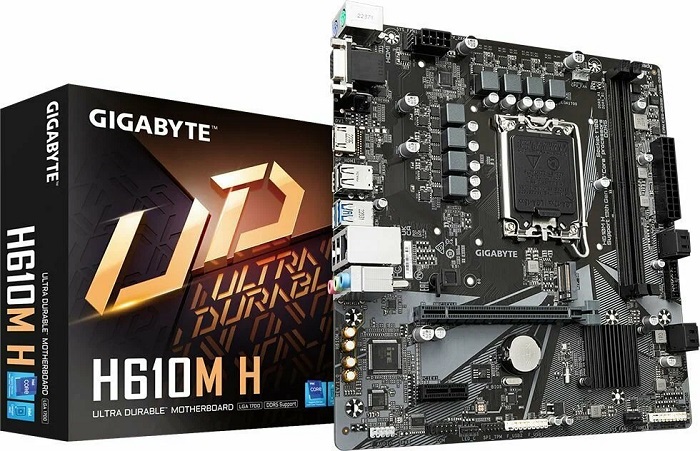Материнская плата intel H610 Gigabyte H610M