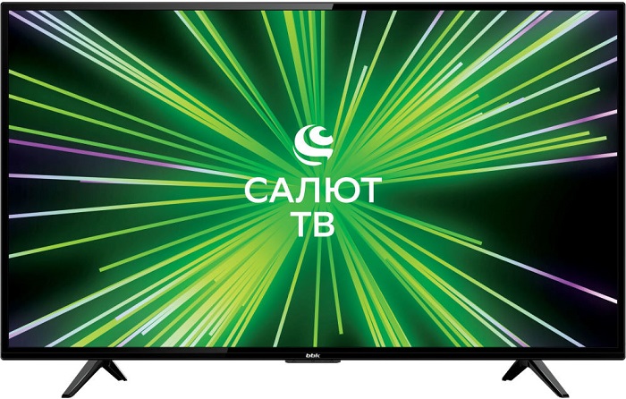 Телевизор 43" BBK 43LEX-7387/FTS2C; Direct LED;