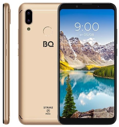 Смартфон BQ StrikePowerMax 2/32Гб Gold (BQ-6035L);