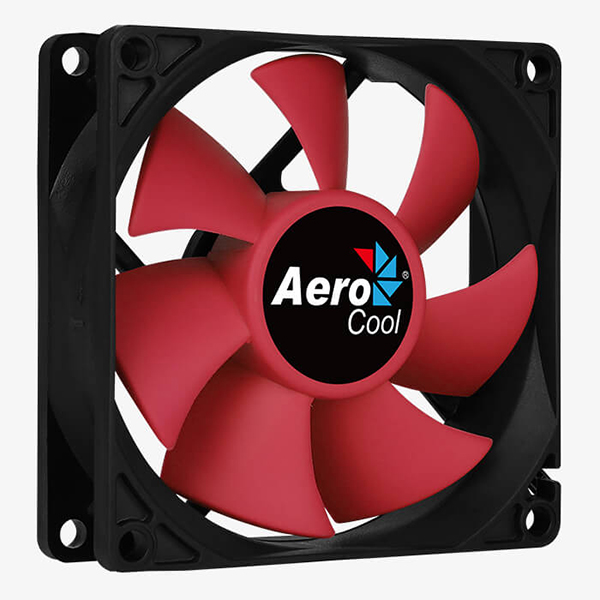 Вентилятор 80мм AeroCool Force 8 Red