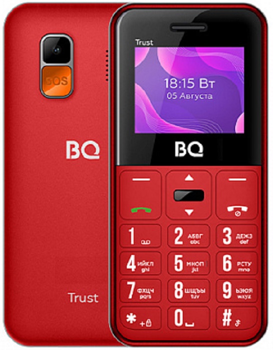 Мобильный телефон BQ Trust Red (BQ-1866);