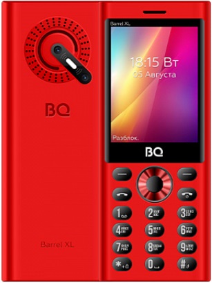 Мобильный телефон BQ Barrel XL Red+Black