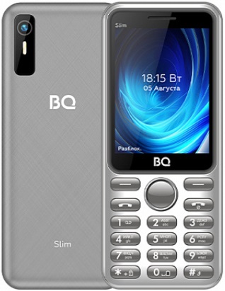 Мобильный телефон BQ Slim Silver (BQ-2833);