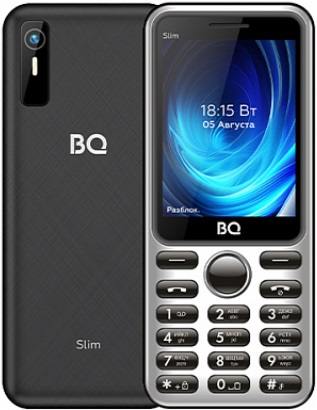 Мобильный телефон BQ Slim Black (BQ-2833);