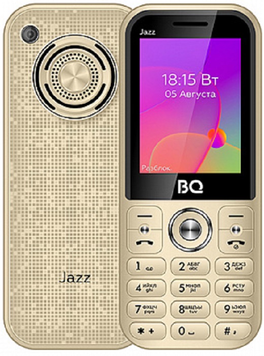 Мобильный телефон BQ Jazz Gold (BQ-2457);