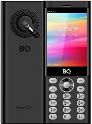 Мобильный телефон BQ Barrel XXL Black+Silver