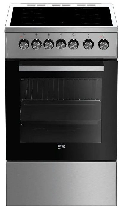 Плита электрическая Beko FSS57100GX; 7.7 кВт;