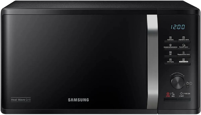 Микроволновая печь Samsung MG23K3575AK/BW; 800/1250 Вт;