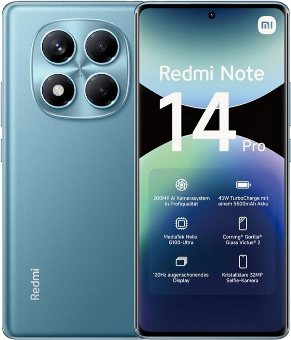 Смартфон Xiaomi REDMI Note 14 Pro