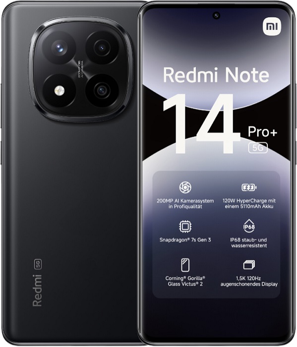 Смартфон Xiaomi Redmi Note 14 Pro+