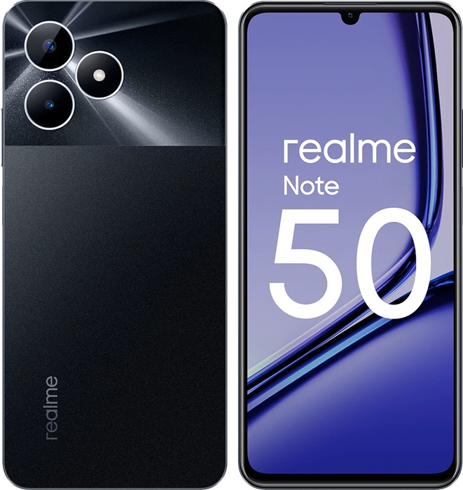 Смартфон Realme Note 50 4/128Гб Black