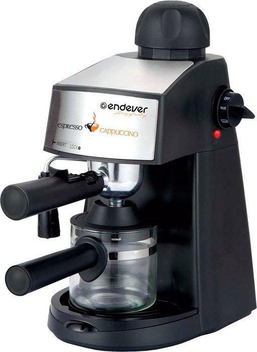 Кофеварка рожковая Endever Costa-1050; 900 Вт;