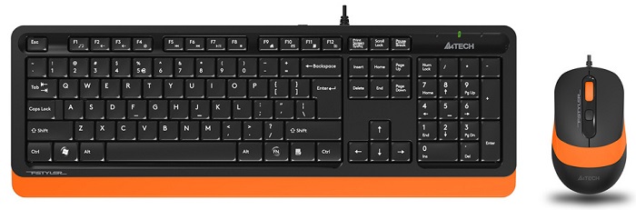 Комплект клавиатура + мышь A4Tech Fstyler
