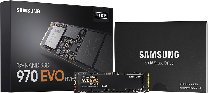 SSD-накопитель M.2 NVMe 500Гб Samsung 970