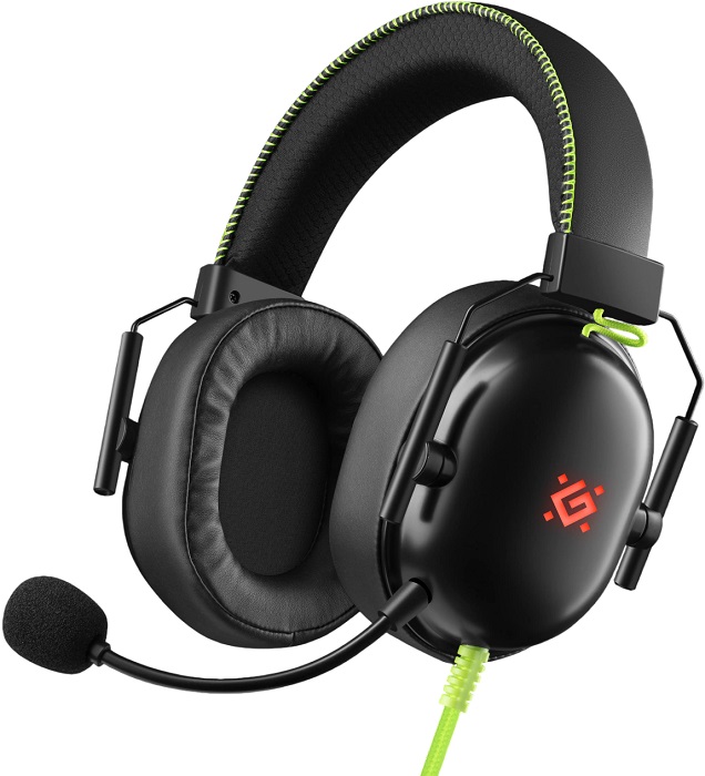 Наушники игровые 7.1 USB Defender Toxic