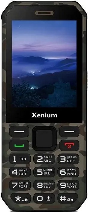 Мобильный телефон Philips Xenium X300 Green;