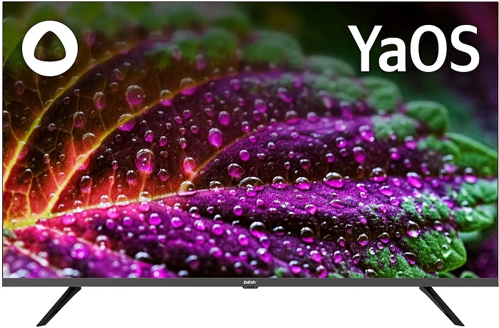 Телевизор 43" BBK 43LED-8260/UTS2C; QLED; 3840x2160;