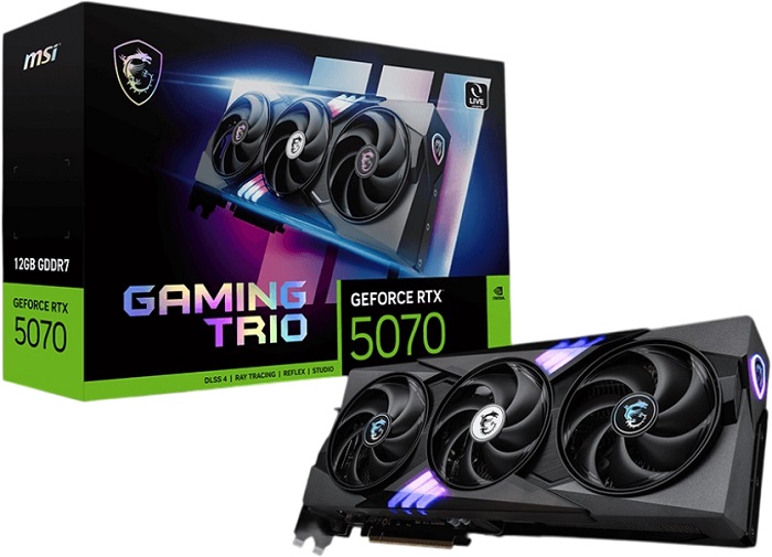 Видеокарта nVidia RTX 5070 MSI RTX