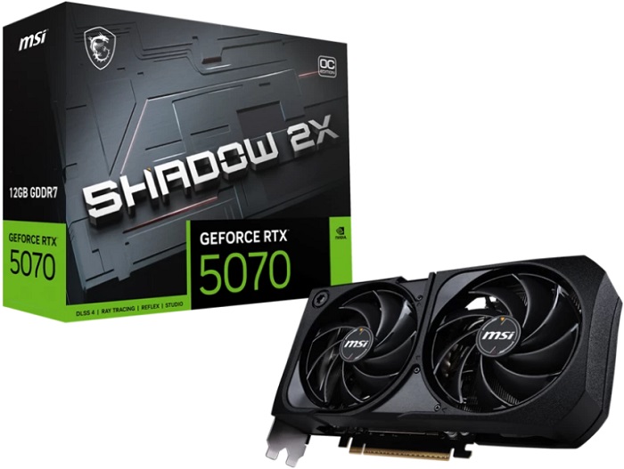 Видеокарта nVidia RTX 5070 MSI RTX