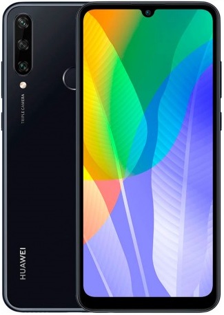 Смартфон Huawei Y6P 3/64Гб Midnight Black