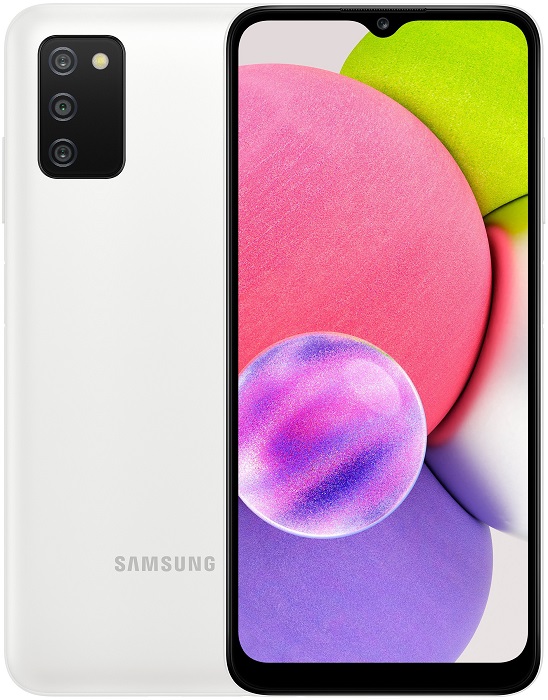 Смартфон Samsung Galaxy A03s 3/32Гб White