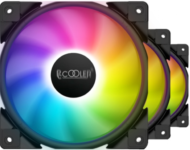 Вентилятор 120мм (набор 3 шт.) PCCooler