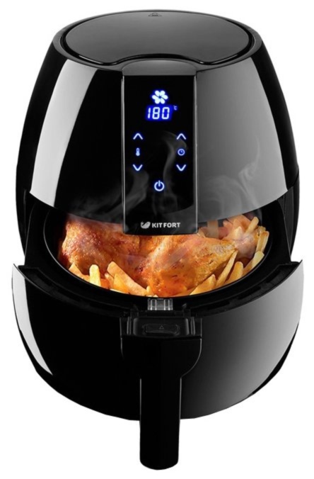 Аэрогриль KitFort KT-2203; 1500 Вт; 80-200°C;