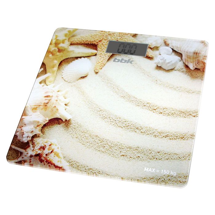 Весы напольные BBK BCS3001G Gold; 150